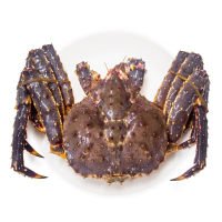帝王蟹7斤左右个头较大蟹肉鲜嫩味道美